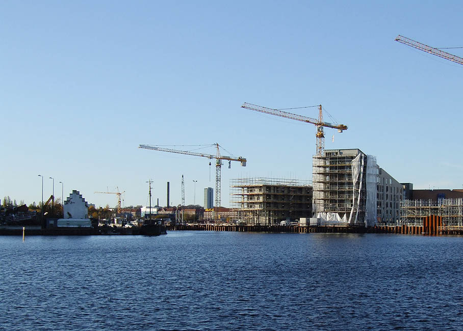 Panorama - Byggeri på Københavns havnefront