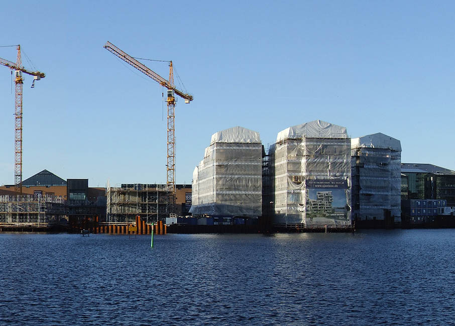 Panorama - Byggeri på Københavns havnefront