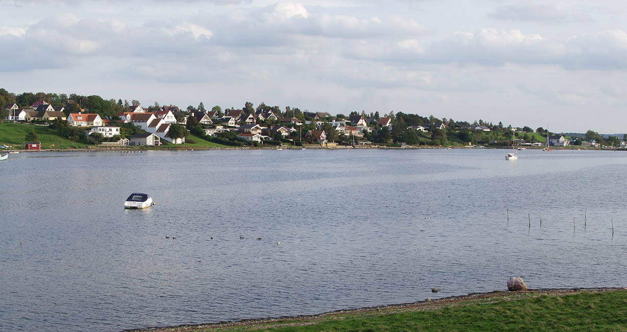 Panorama - Udsigt fra Lilleø mod Jyllinge By